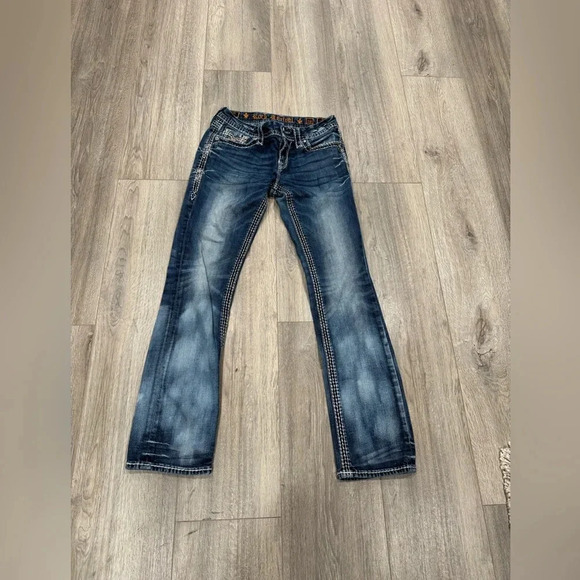 Rock Revival Berry Straight Stretch Jean size 28 by 31 inseam - Picture 11 of 13